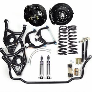 1964-1967 Pontiac only GTO, Lemans Front Standard Spring Handling Package with Modular Spindles Part Number: KT423-SC47P