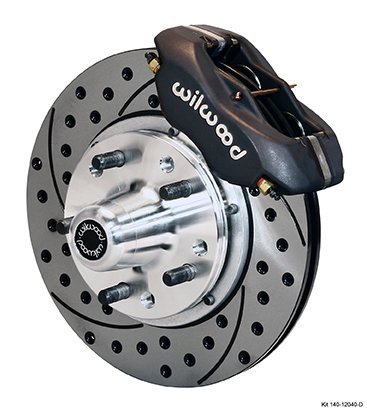 1969 1970 GM B-Body 4 Piston 11″ Rotor Front Brake Kit Part Number: W140-12040-D