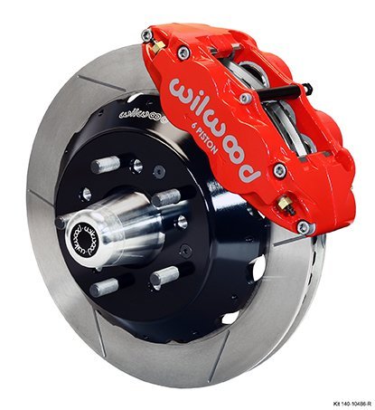 1973-1977 GM A-Body for Disc Brake Spindle 6 Piston 14″ Rotor Front Brake Kit Part Number: W140-10486-R