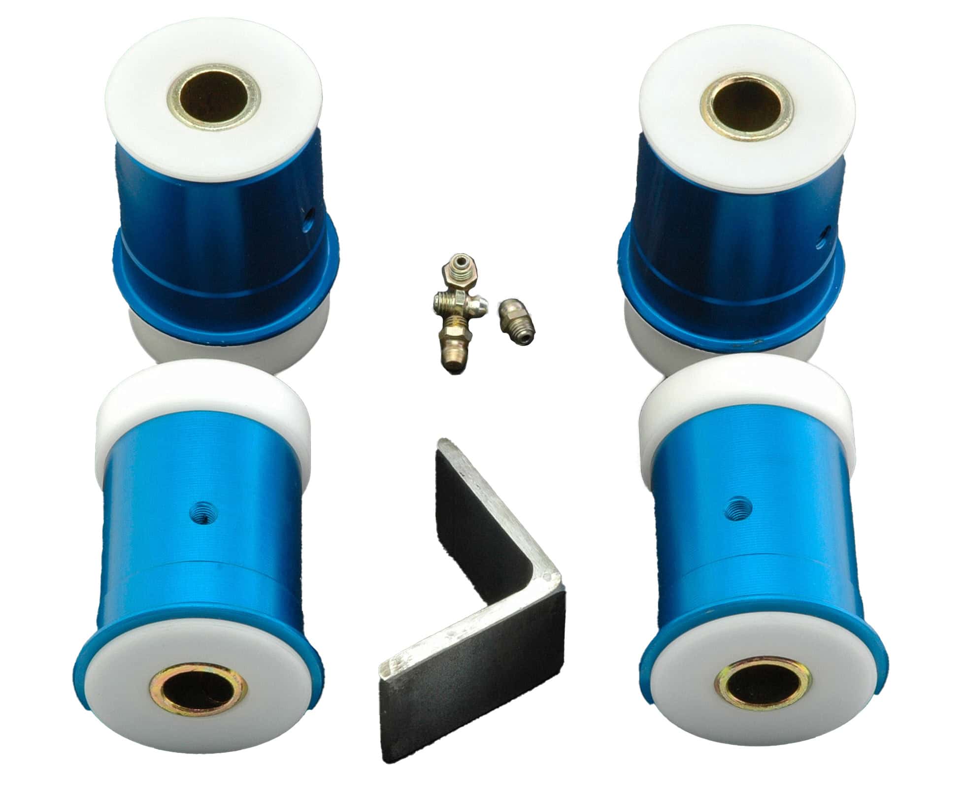 1984-1993 Mustang Del-A-Lum Lower Control Arm Bushing Kit Part Number: 1046RD